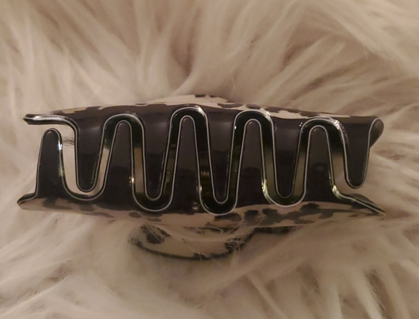 Cowboy Hat Hair Clip — Leopard Collection