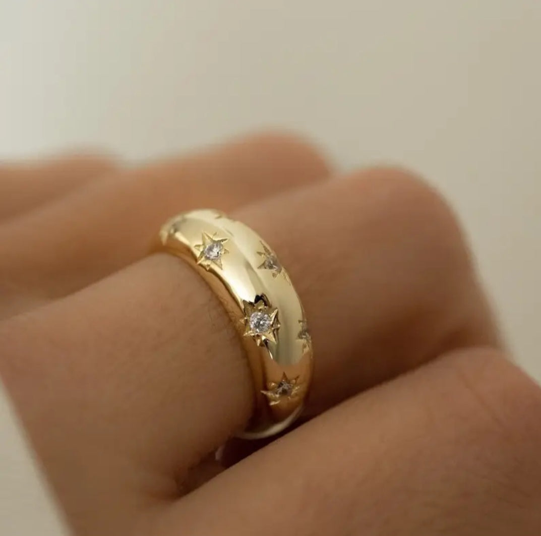 Celestial Star Ring