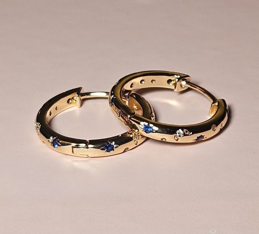 Celestial Glow Hoops
