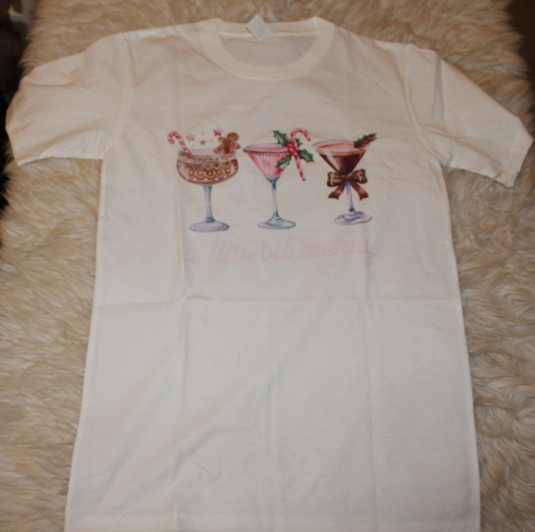 A Tini Bit Merry Tee
