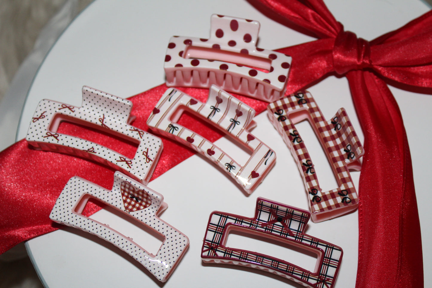 Sweetheart Sampler | Mini Hair Clip Set