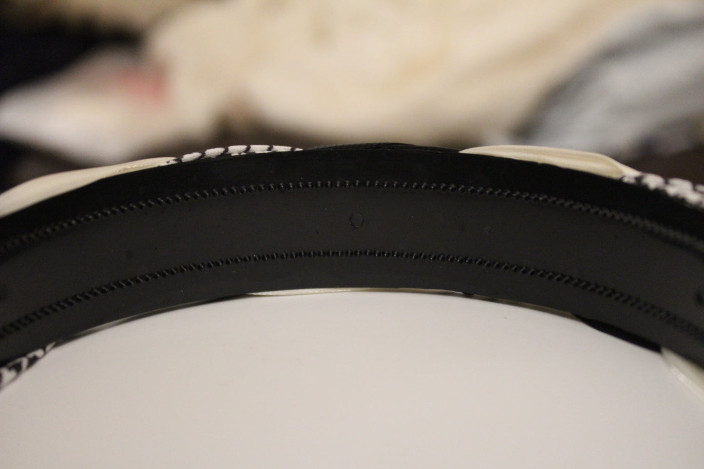 Glam Noir Braided Headband