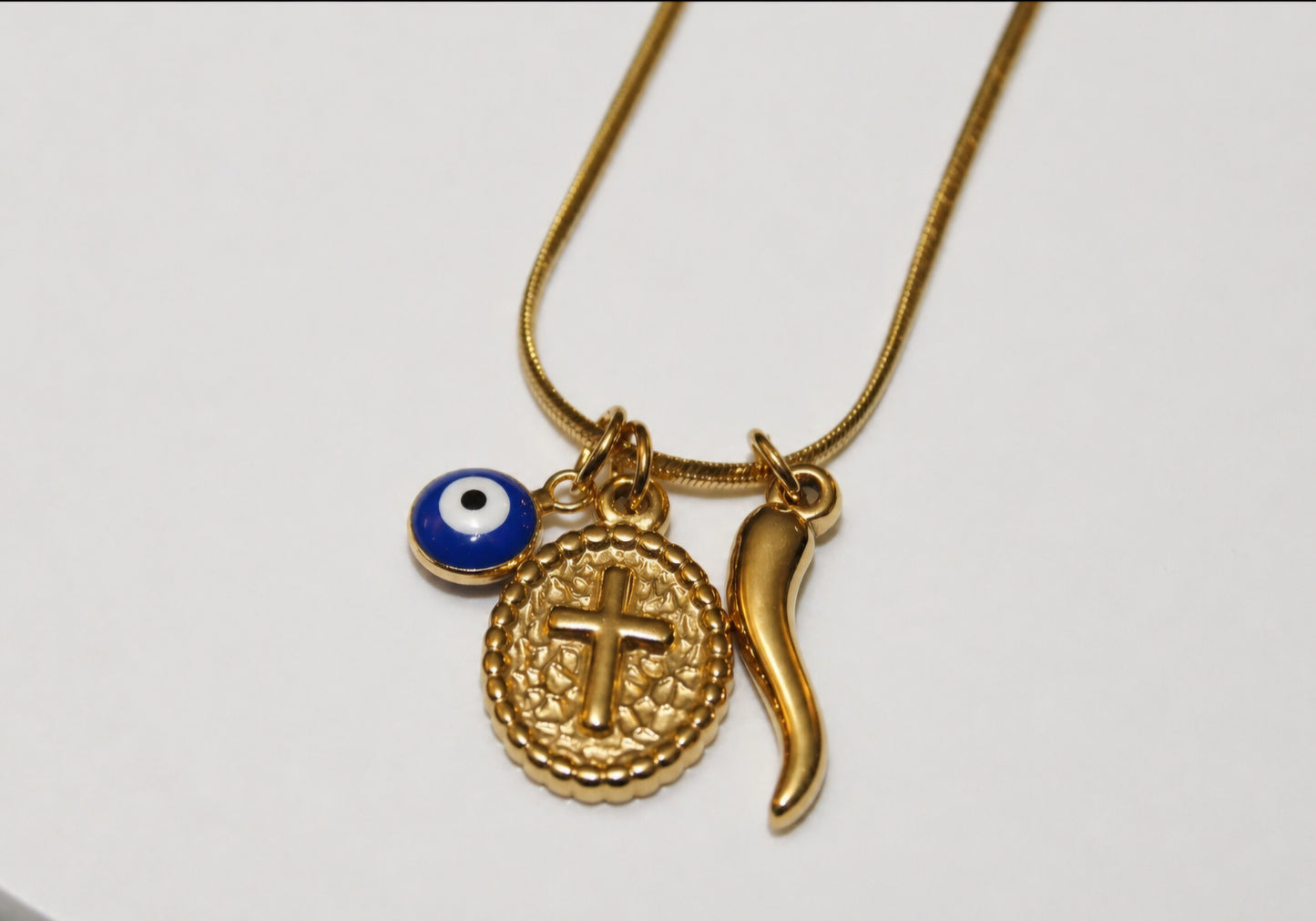Lucky Aura Charm Necklace