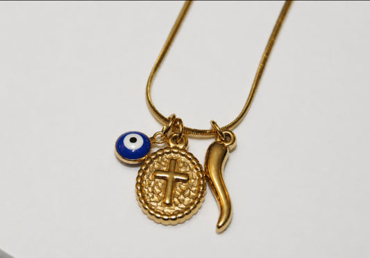 Lucky Aura Charm Necklace