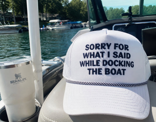Dock Dirty to Me Trucker Hat