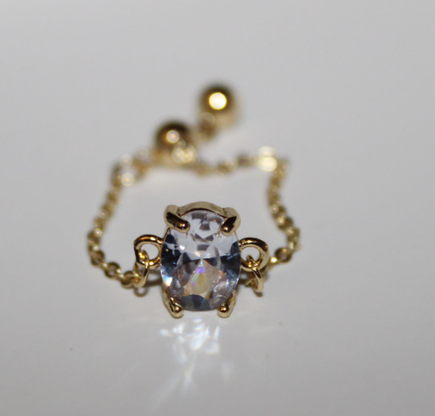 Angel Light Chain Ring