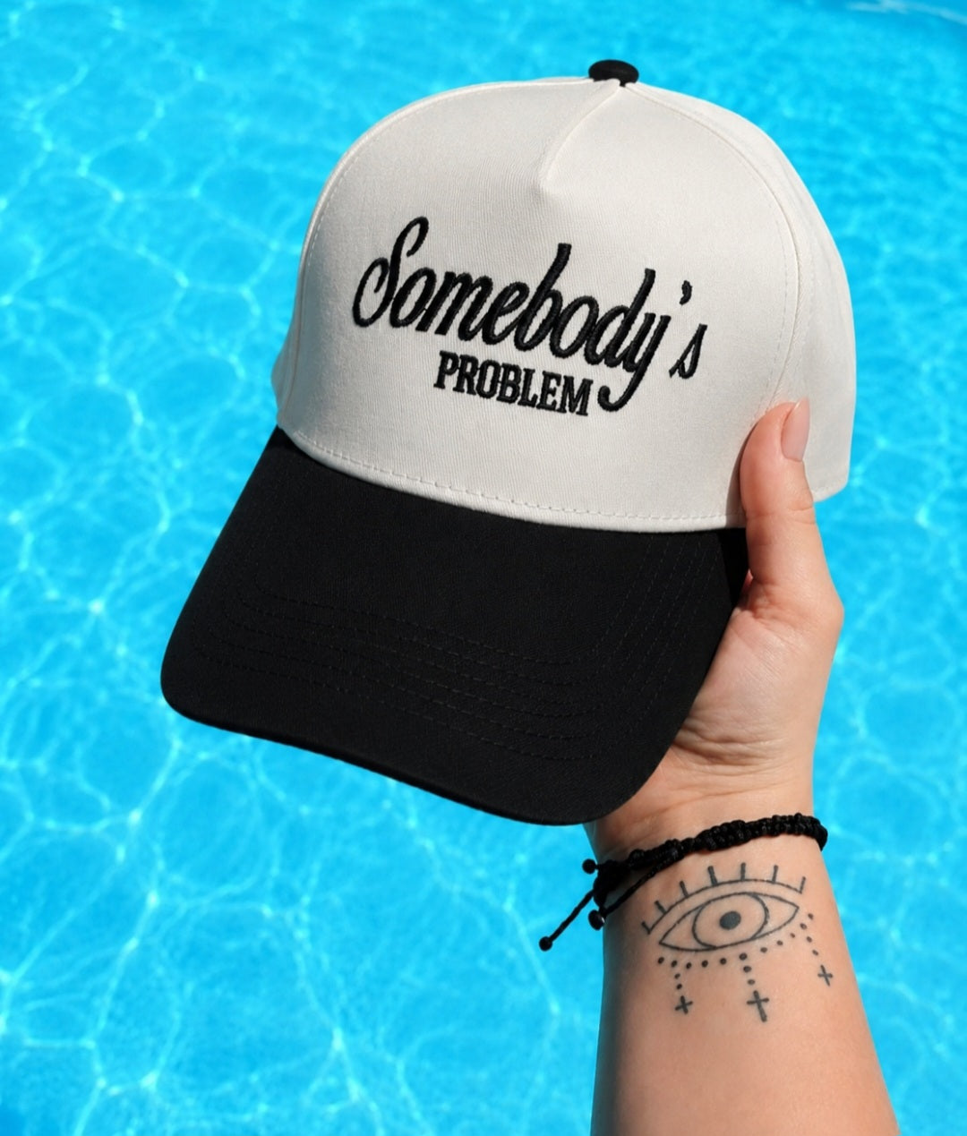 Somebody's Problem Trucker Hat | Adjustable Snapback | Chaos & Charm Collection