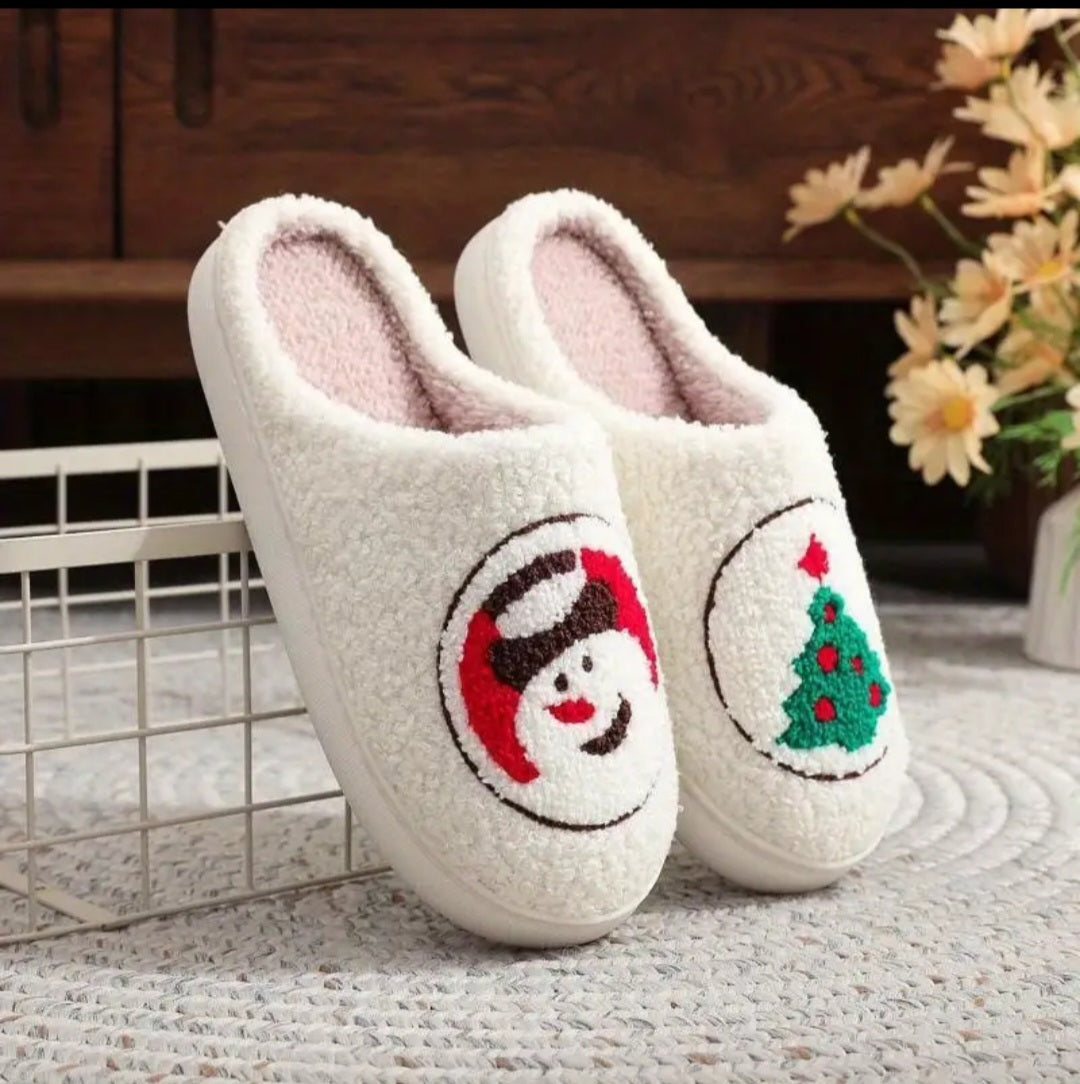 Christmas Cookie Slippers | Fuzzy Holiday Comfort