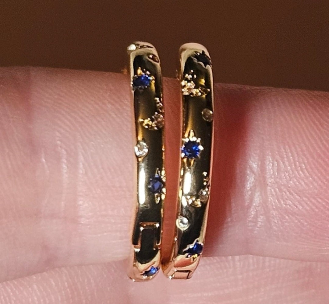 Celestial Glow Hoops