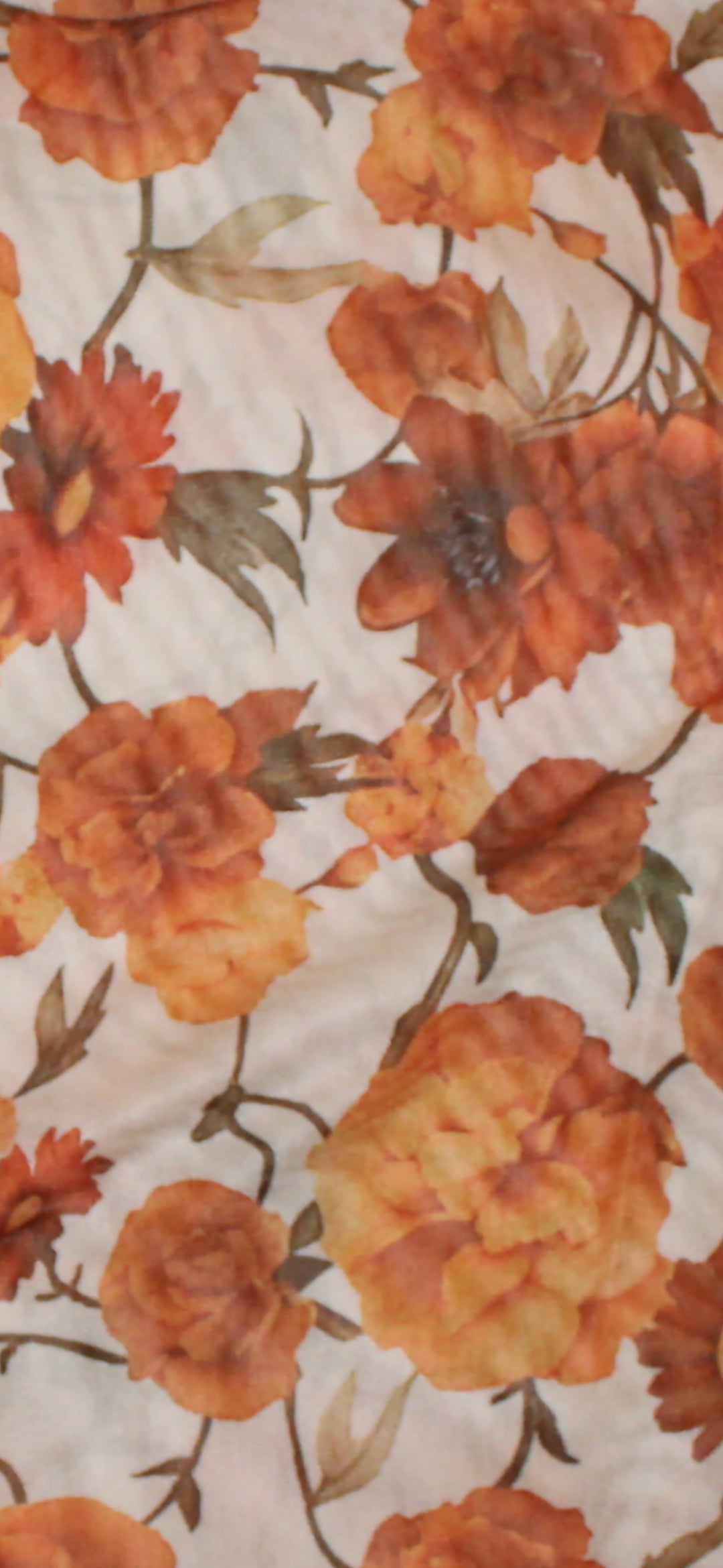 Golden Bloom Mesh Top