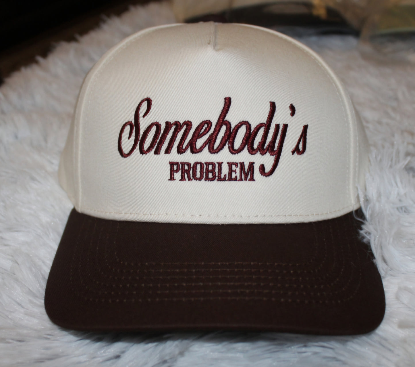 Somebody's Problem Trucker Hat | Adjustable Snapback | Chaos & Charm Collection