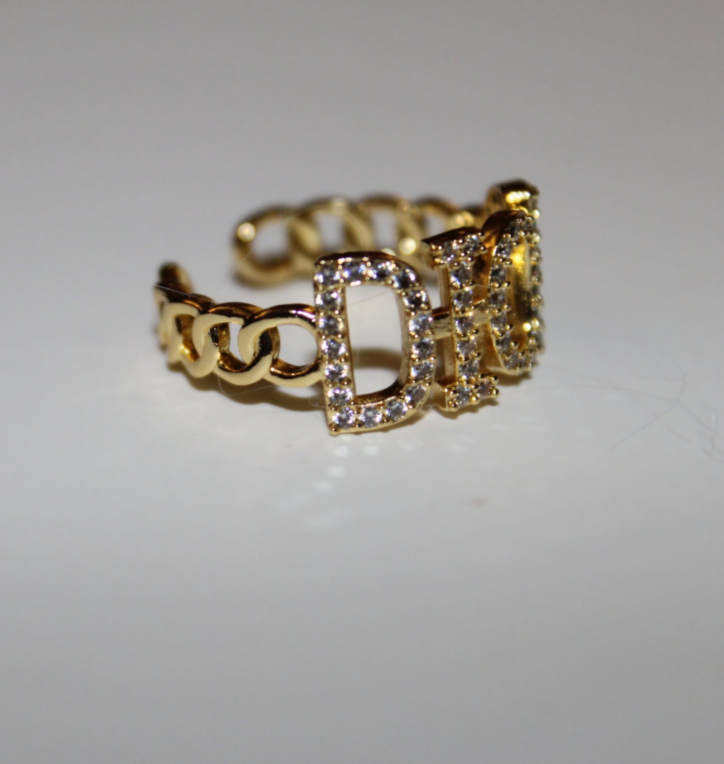 Aura Monogram Ring