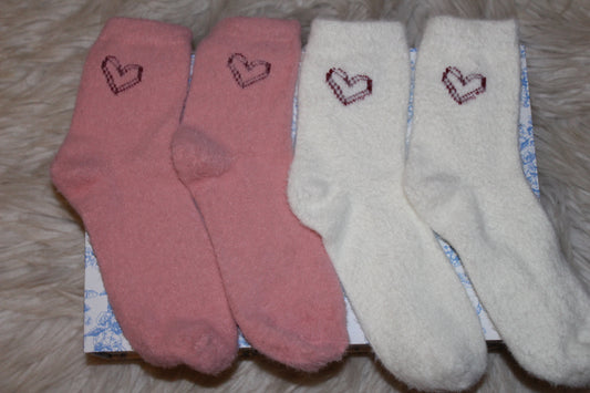 Sweetheart Cozy Socks (2-Pair Set)