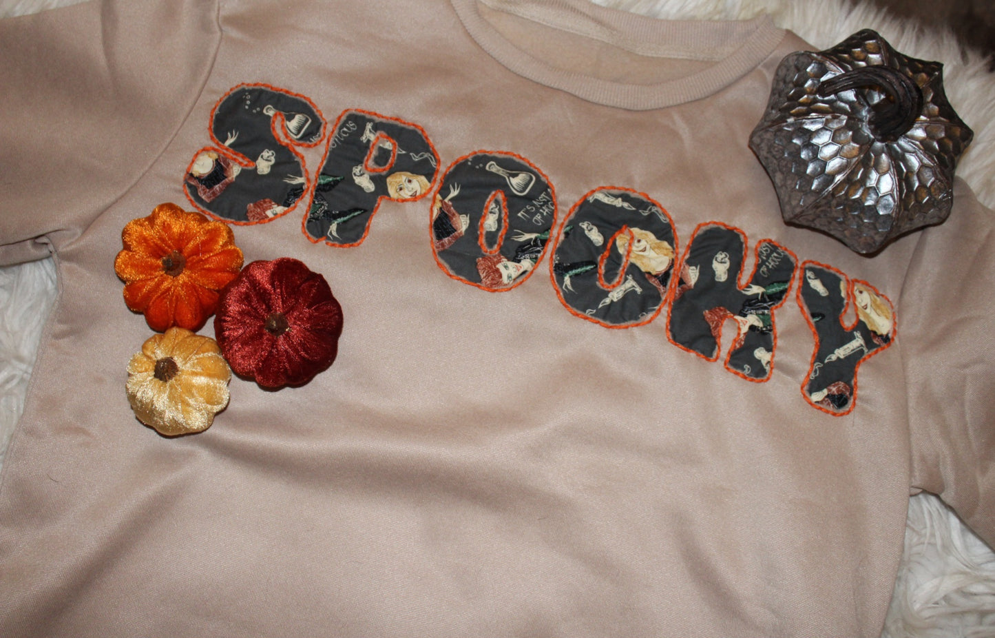 Witchy Stitch Energy Hand Embroidered Crewneck