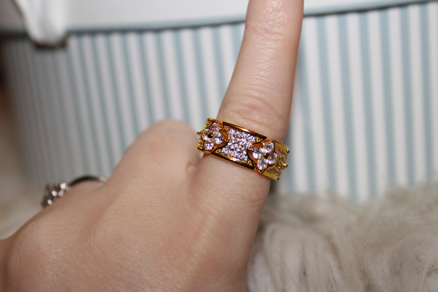 Goddess Glow Adjustable Ring