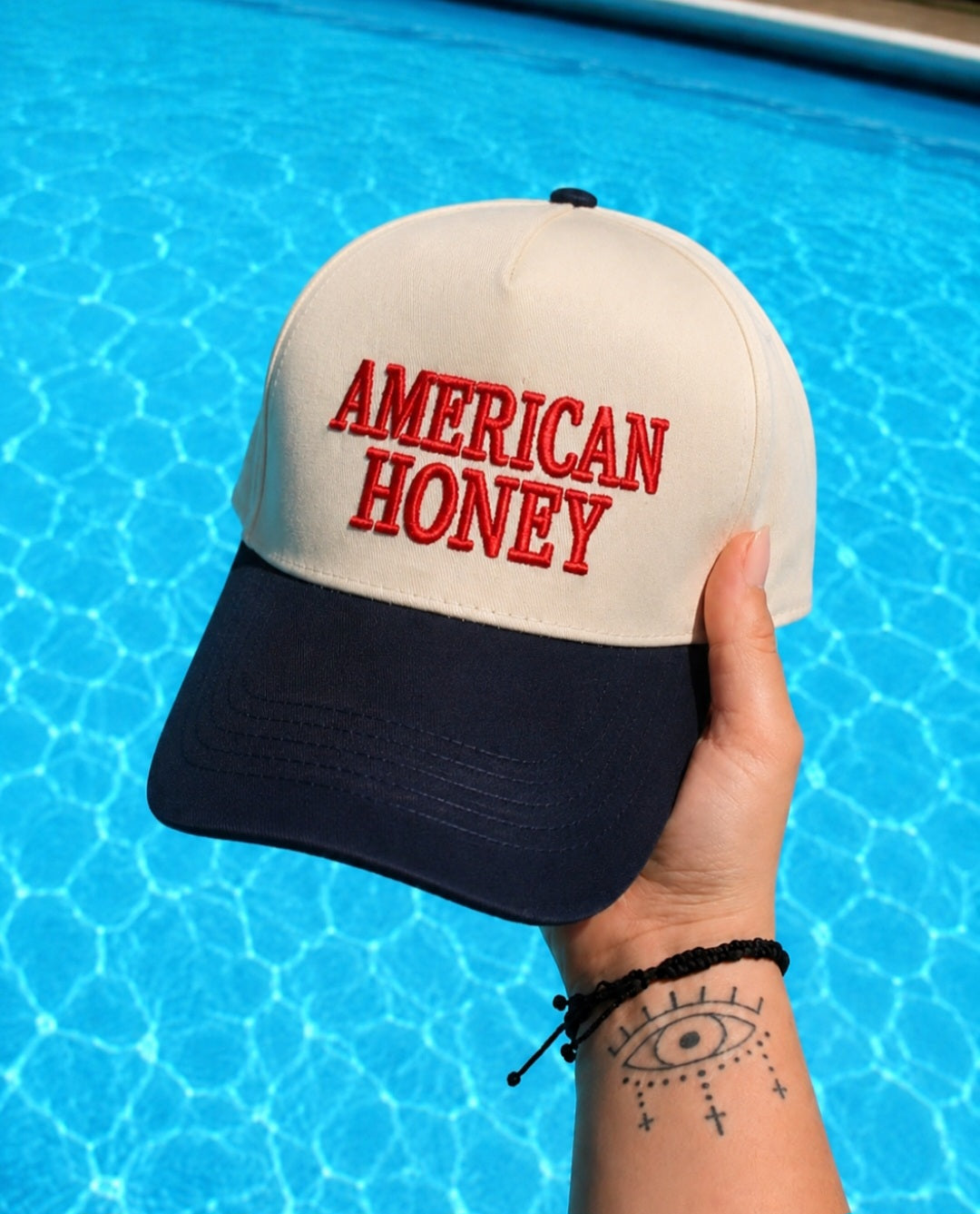 American Honey Trucker Hat | Adjustable Snapback Cap