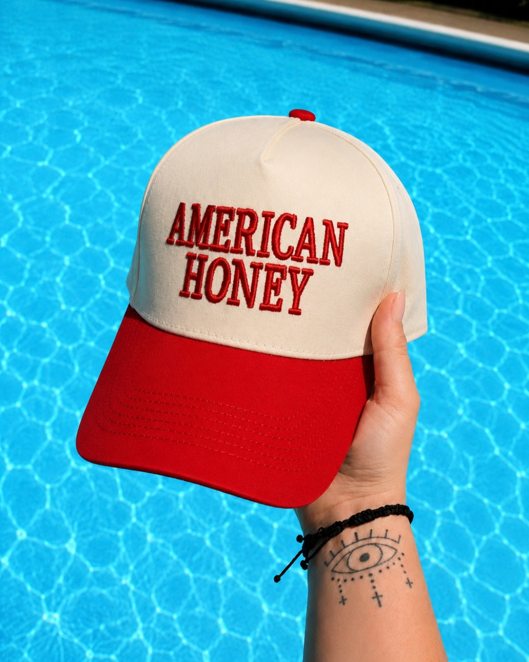 American Honey Trucker Hat | Adjustable Snapback Cap
