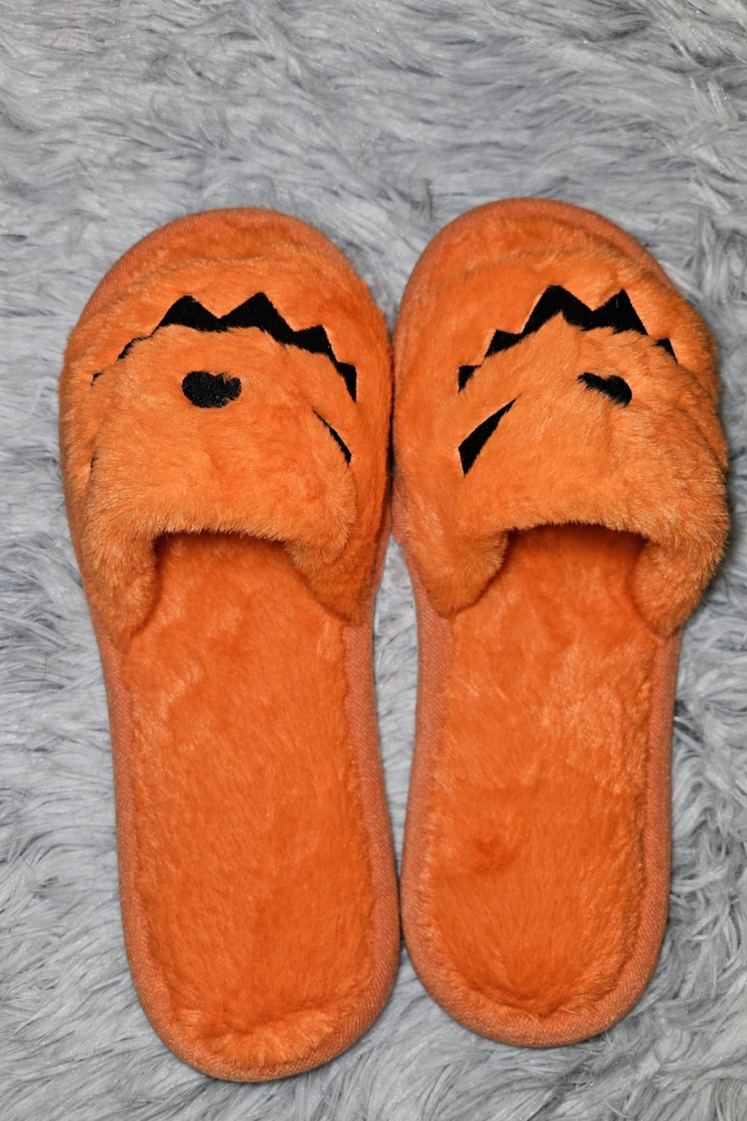 Hey Pumpkin Plush Slippers