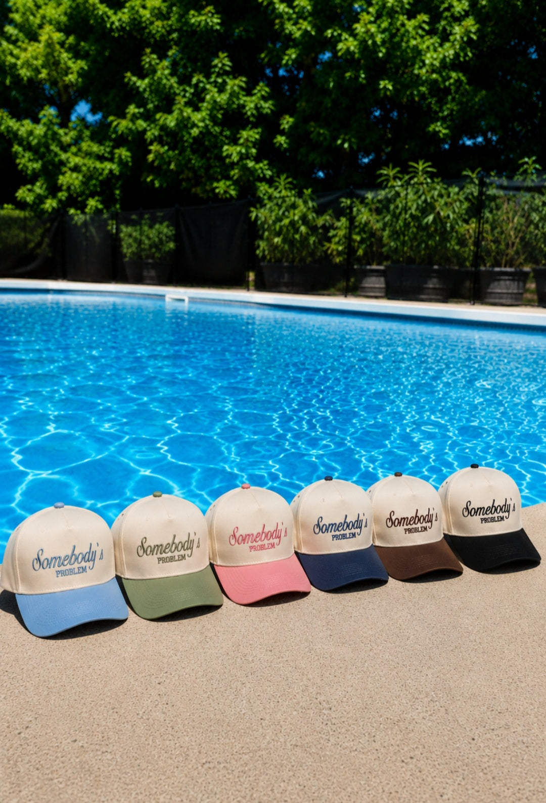 Somebody's Problem Trucker Hat | Adjustable Snapback | Chaos & Charm Collection