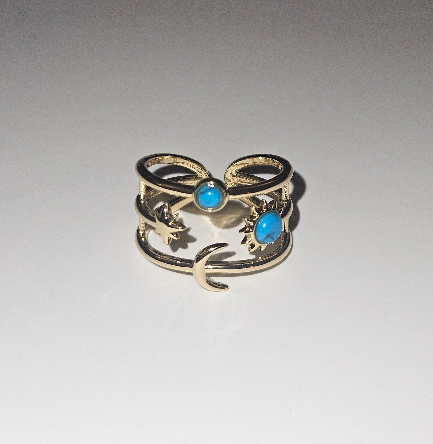 Turquoise Tide Ring