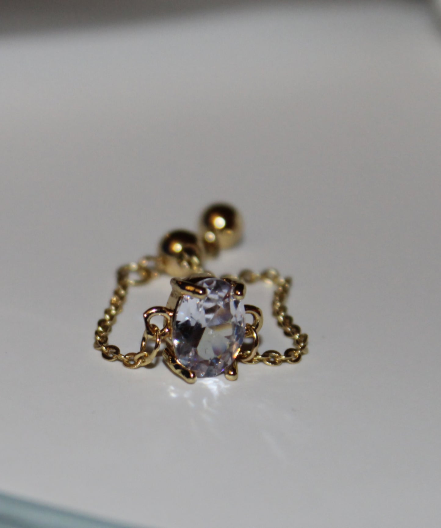 Angel Light Chain Ring