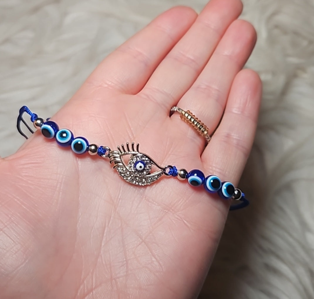 🧿 Evil Eye Energy String Bracelet Collection