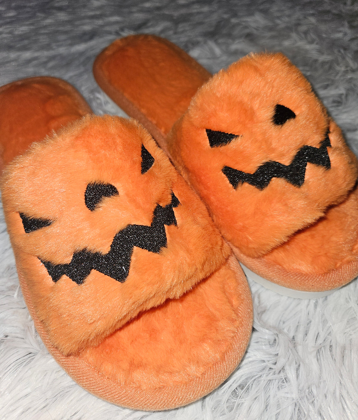 Hey Pumpkin Plush Slippers