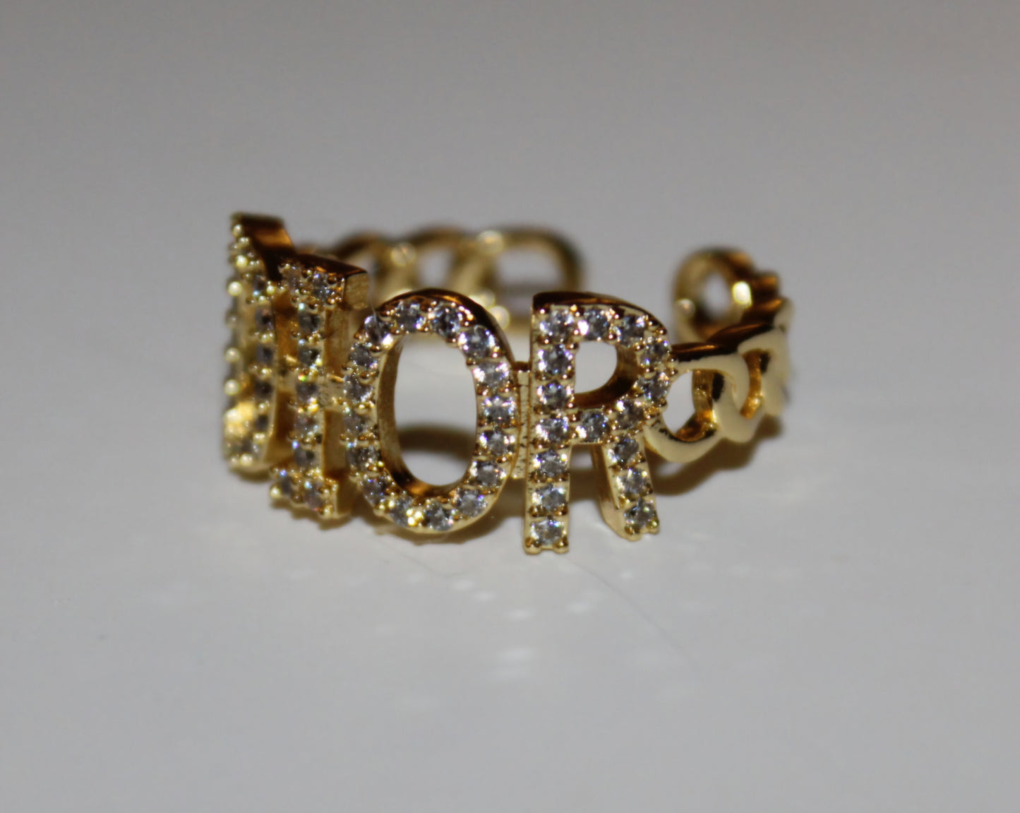 Aura Monogram Ring