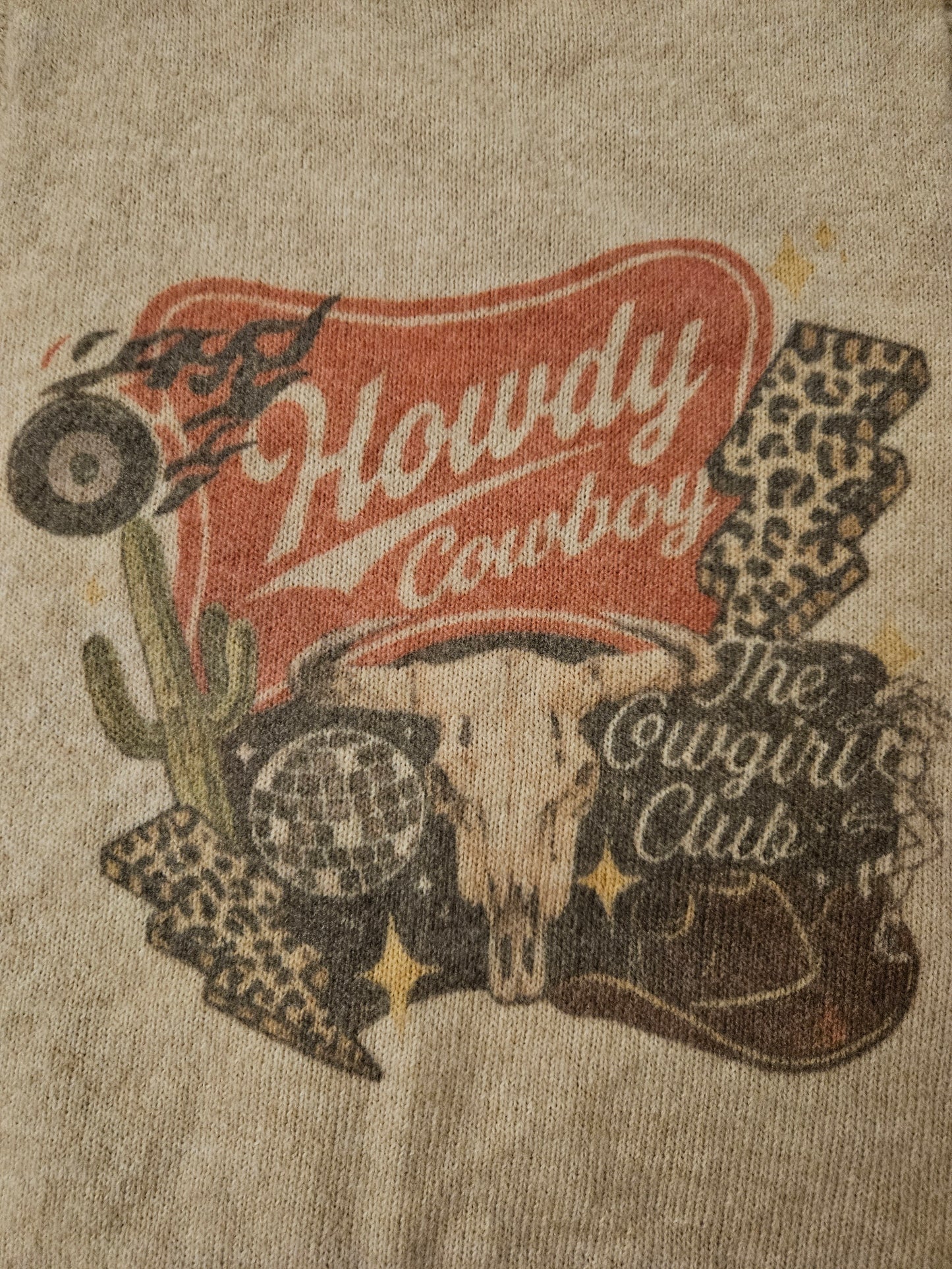 The Howdy Honey Sweater Vest