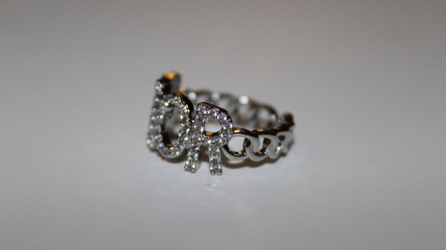 Aura Monogram Ring