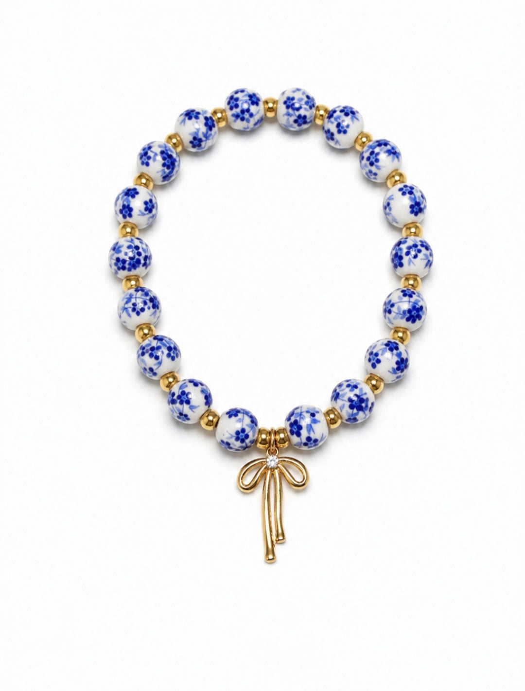 Divine Bloom Beaded Bracelet