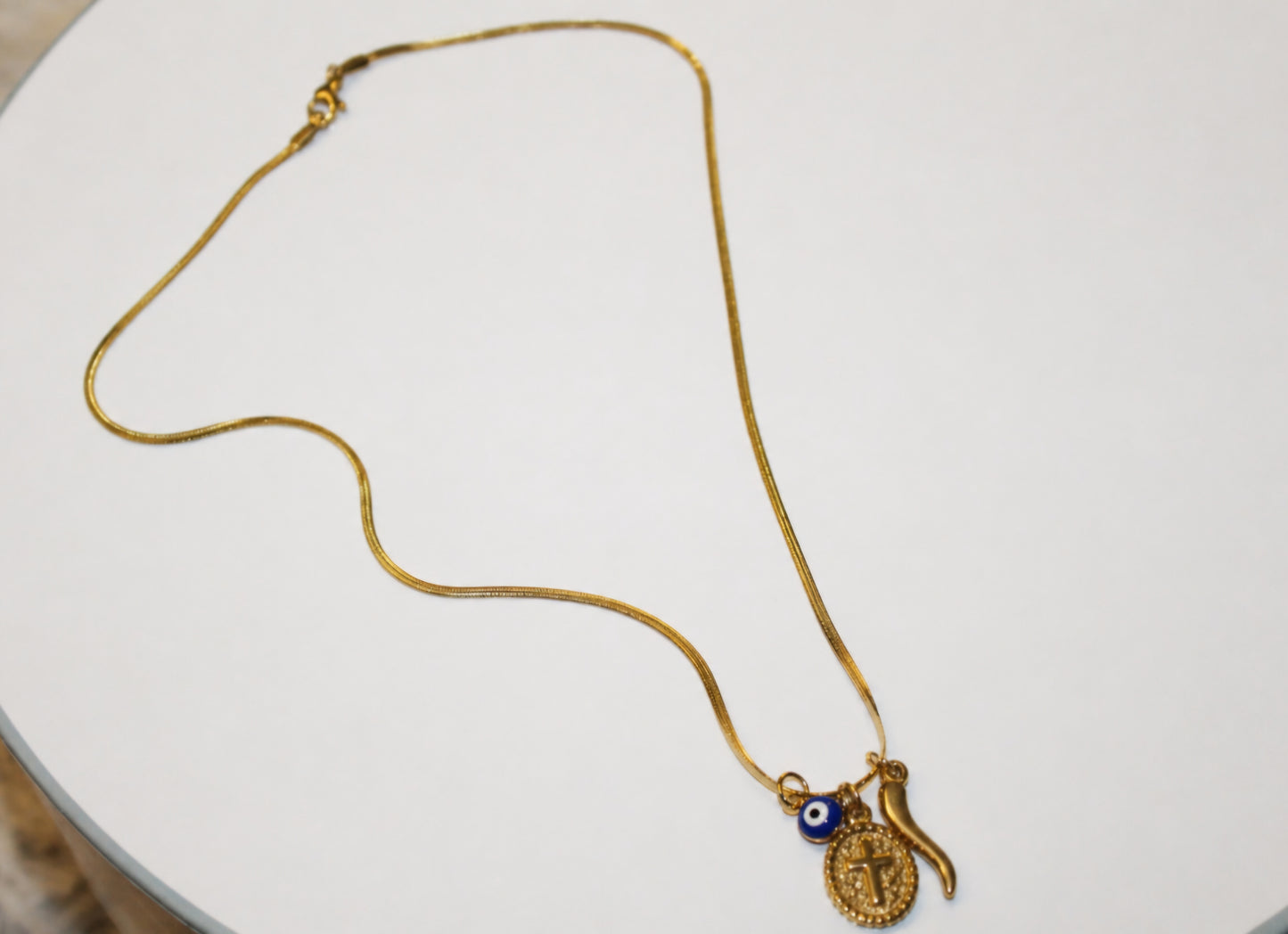 Lucky Aura Charm Necklace