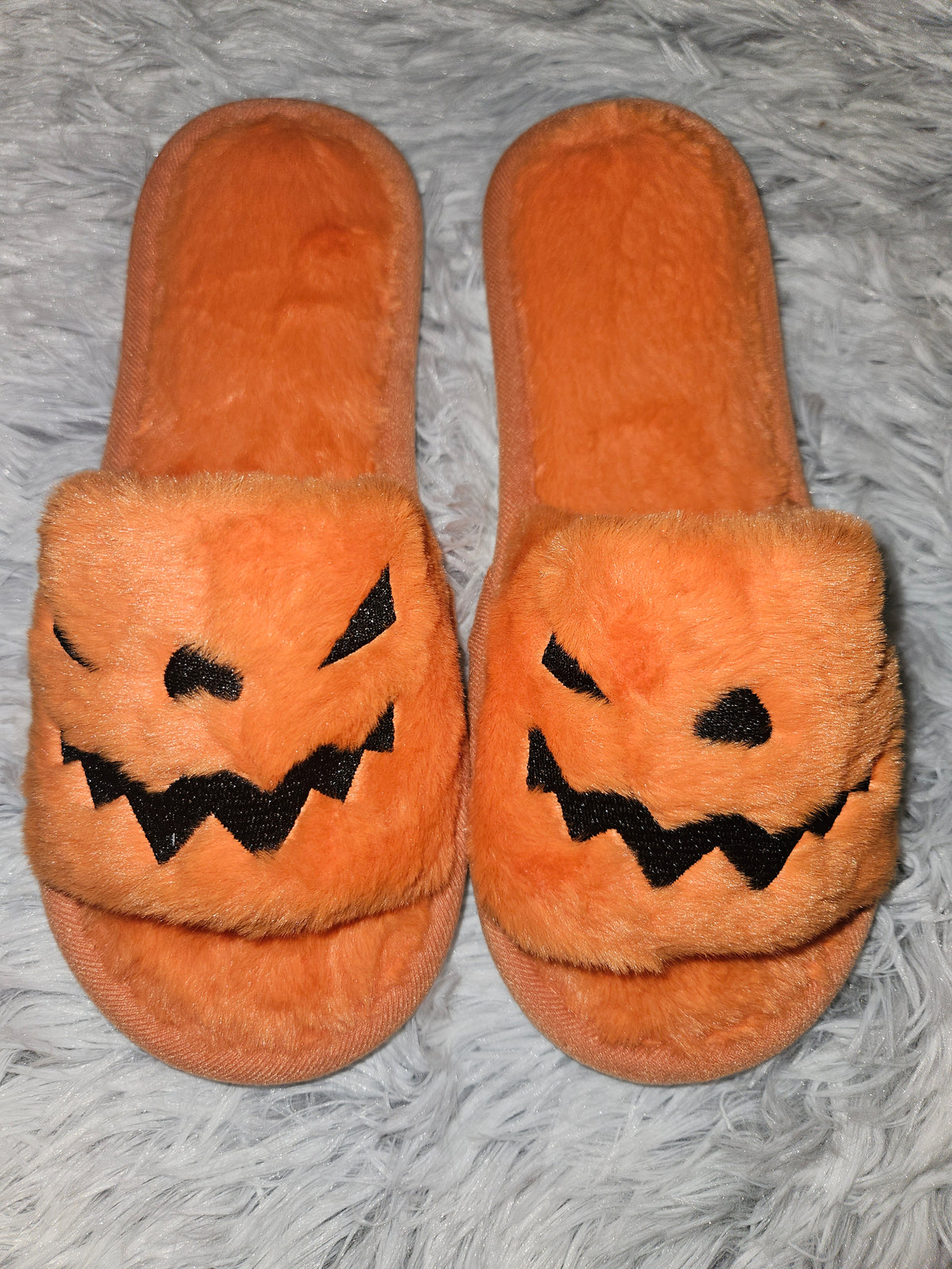 Hey Pumpkin Plush Slippers
