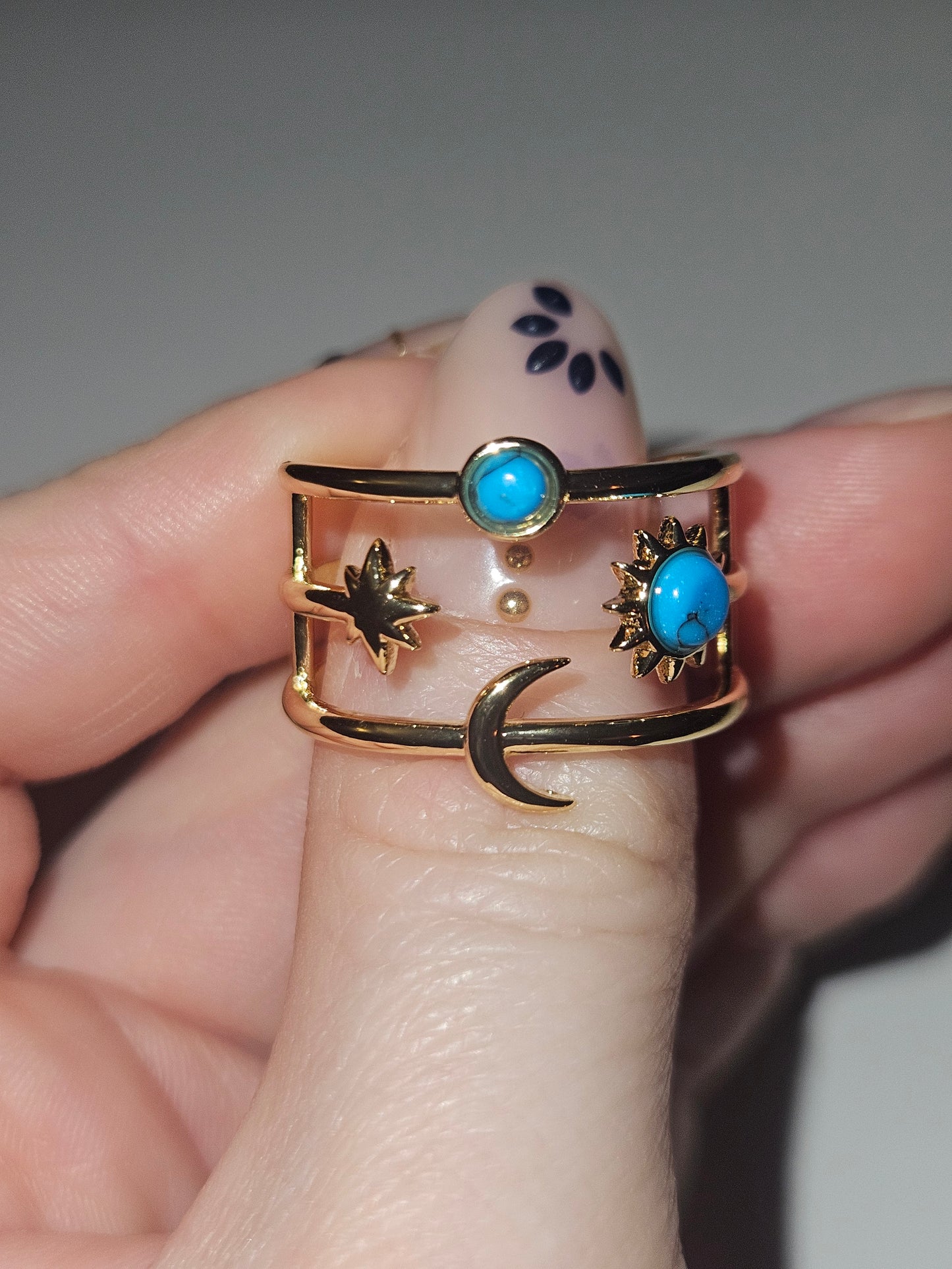 Turquoise Tide Ring