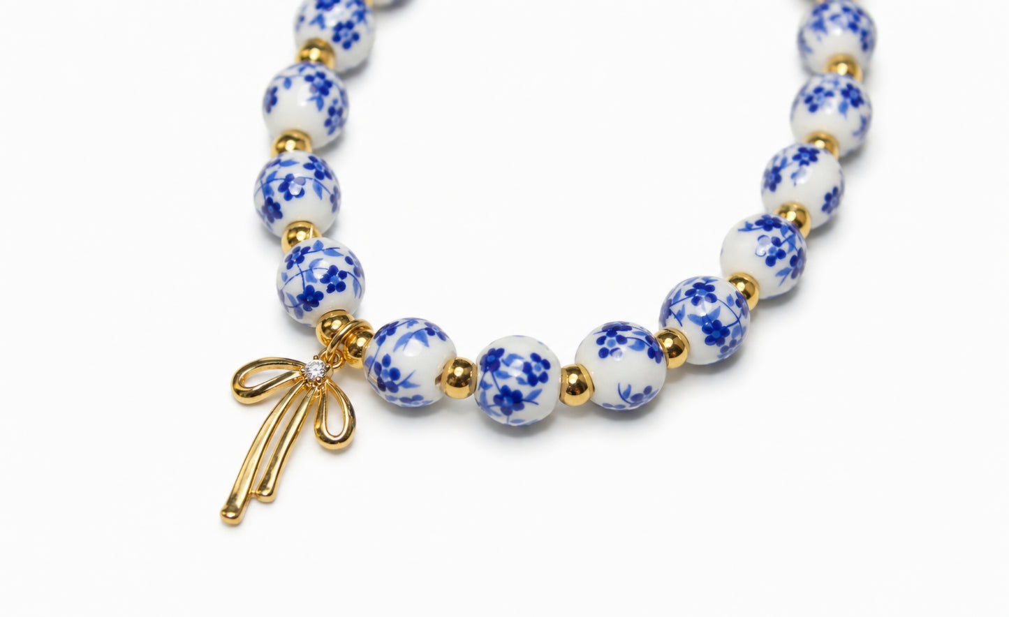 Divine Bloom Beaded Bracelet
