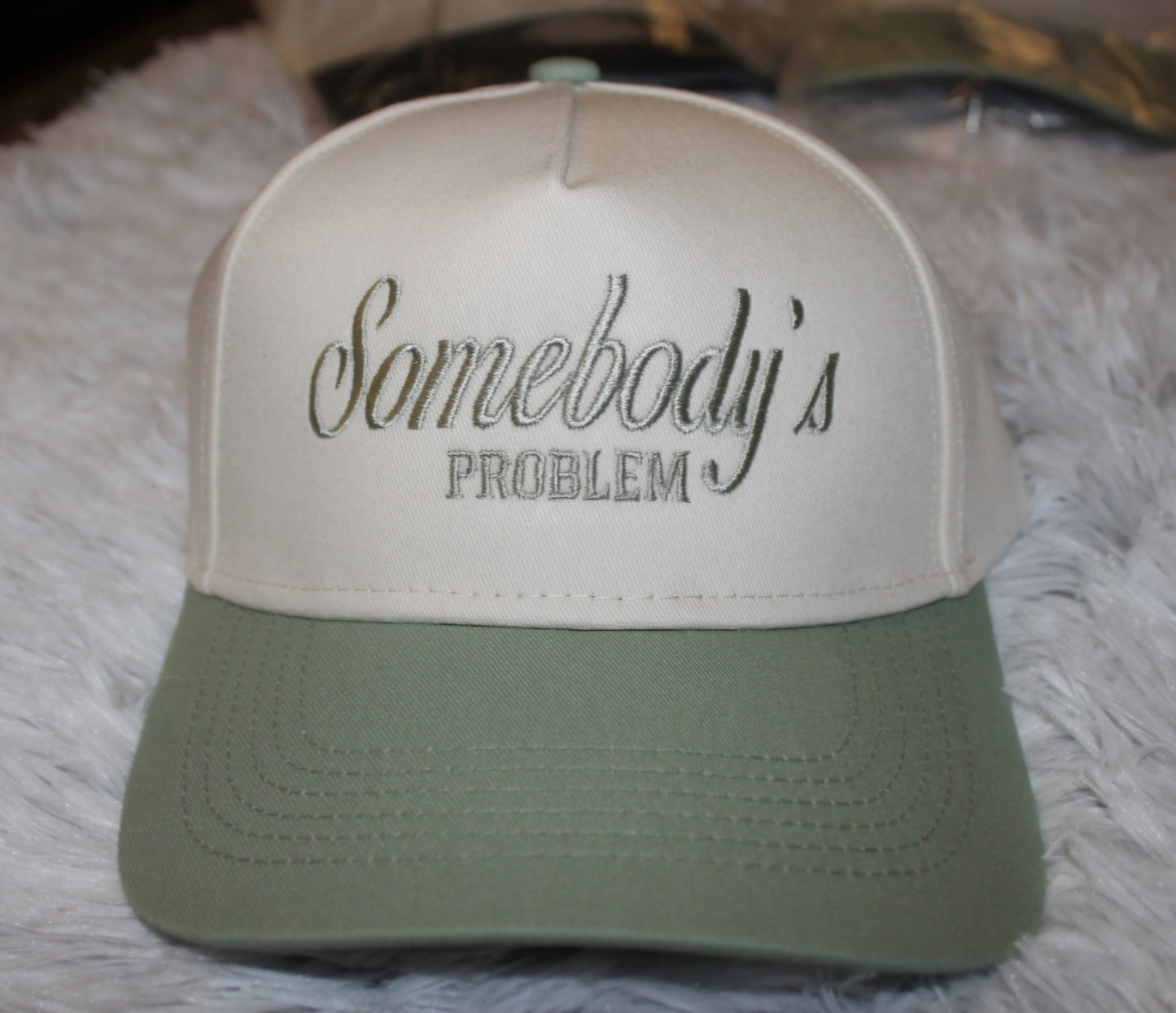 Somebody's Problem Trucker Hat | Adjustable Snapback | Chaos & Charm Collection