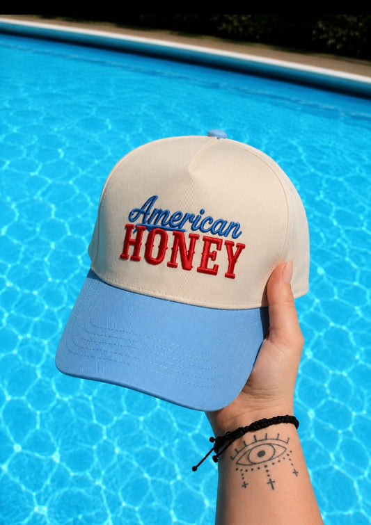 American Honey Trucker Hat | Adjustable Snapback Cap