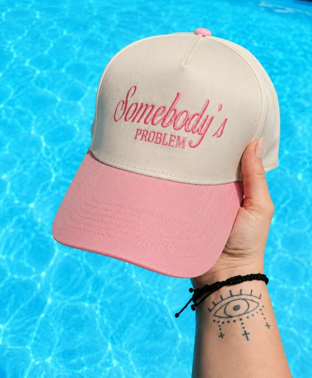 Somebody's Problem Trucker Hat | Adjustable Snapback | Chaos & Charm Collection
