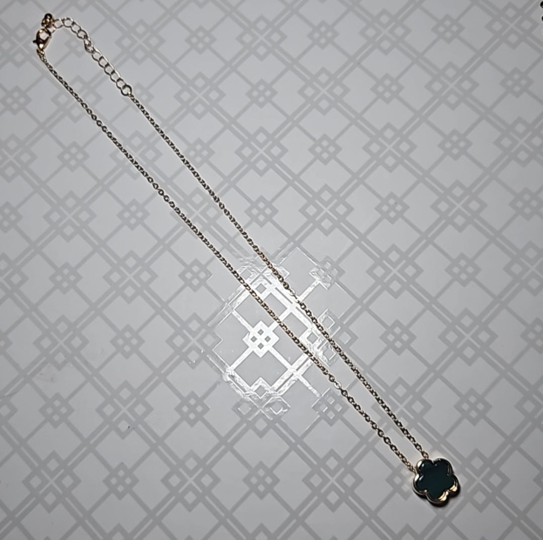 Lucky Clover Energy Necklace
