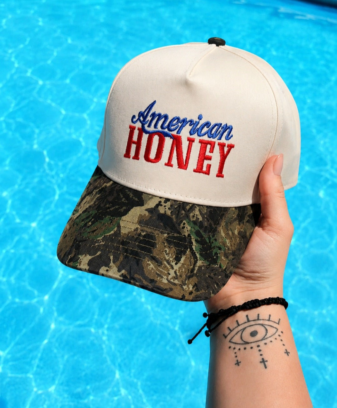 American Honey Trucker Hat | Adjustable Snapback Cap