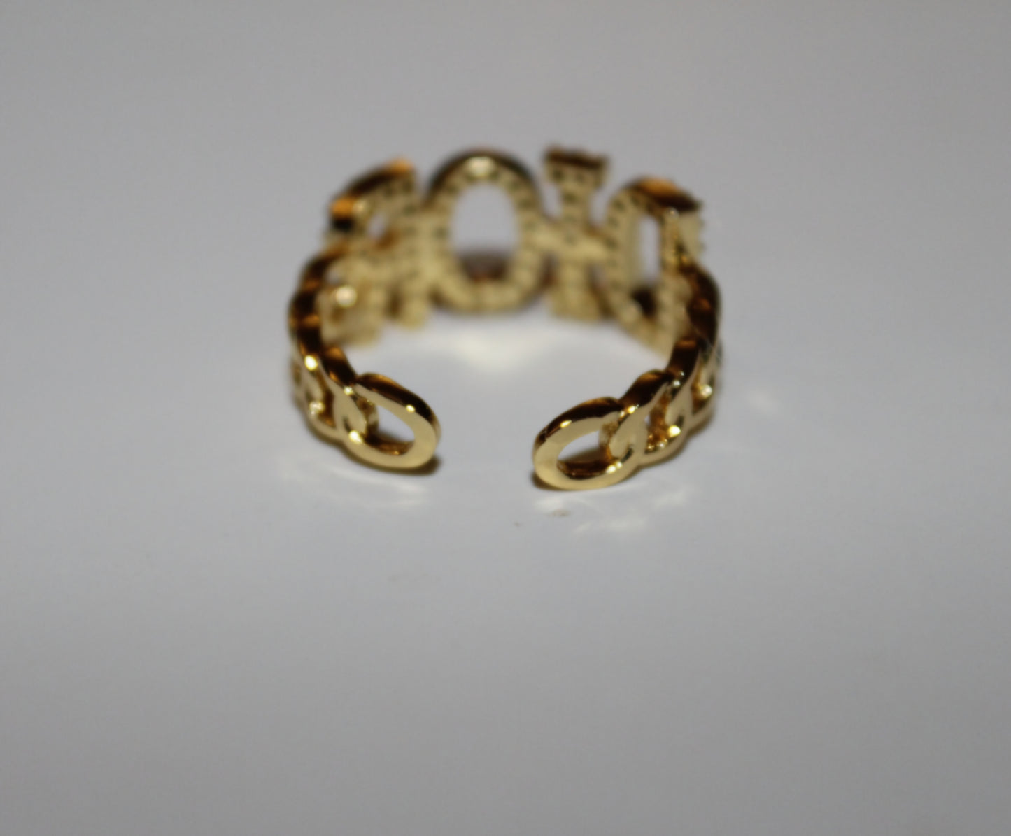 Aura Monogram Ring