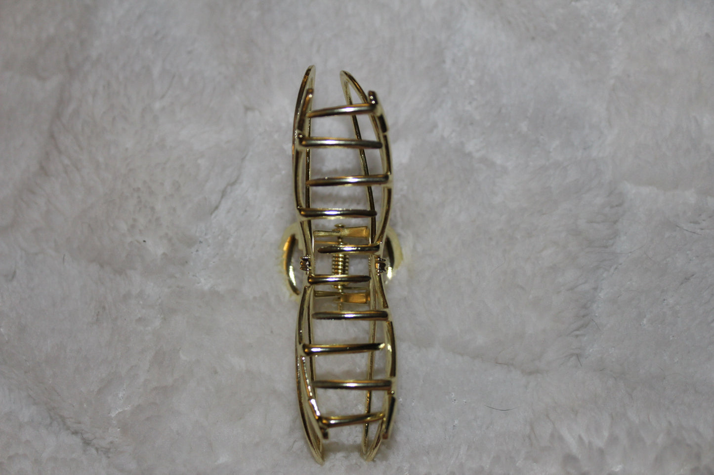 Golden Aura Bow Hair Clip